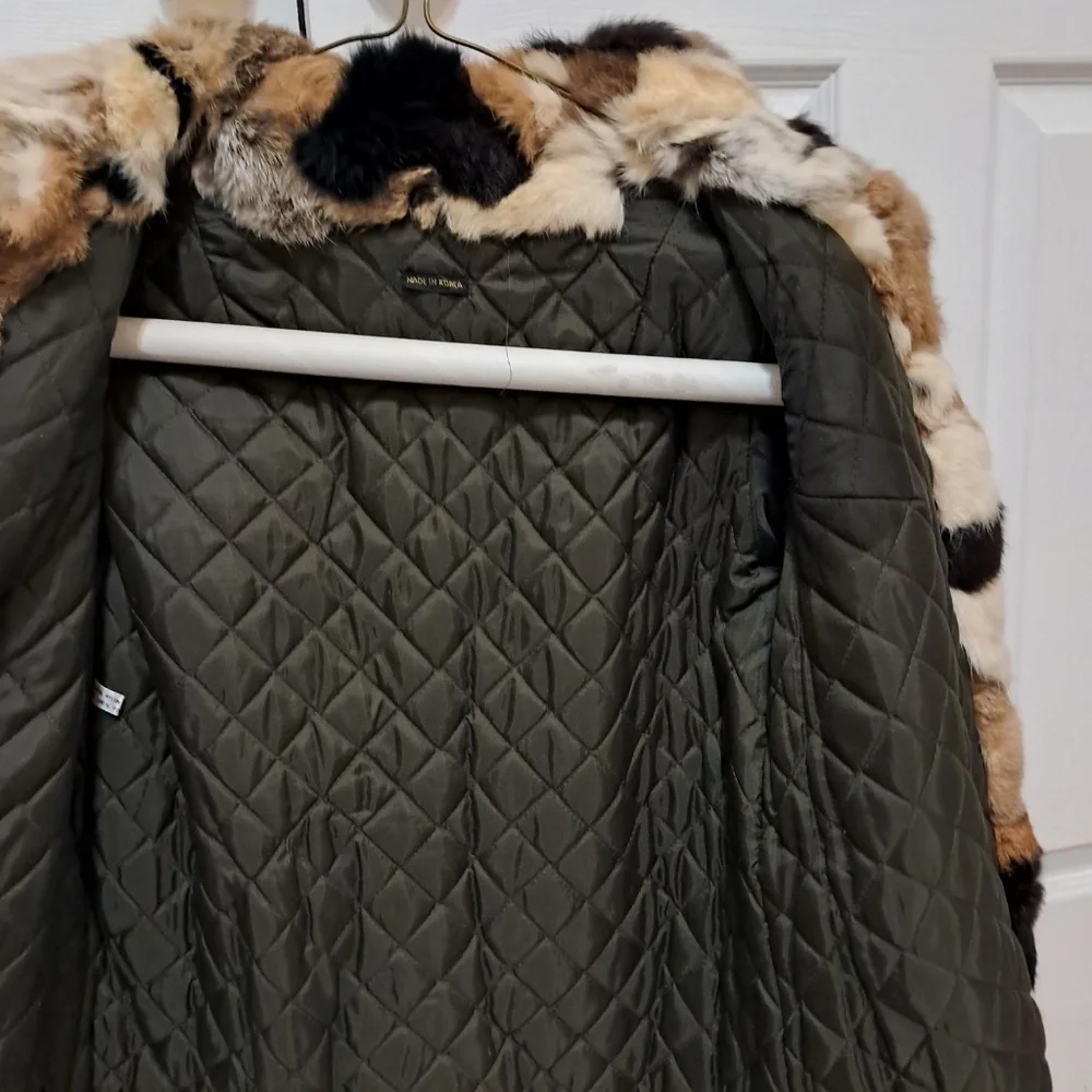 Vintage rabbit fur jacket - Picture 5 of 5